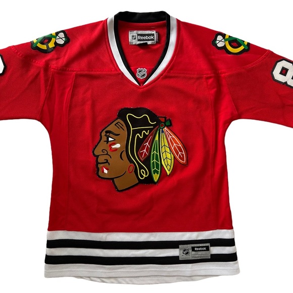 CHICAGO BLACKHAWKS / REEBOK PATRICK KANE WOMEN’S JERSEY SIZE SMALL - Picture 3 of 10